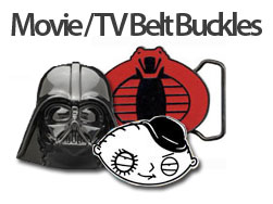 Movie and TV Belt Buckles