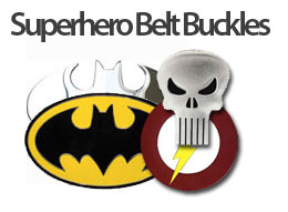 Superhero Belt Buckles